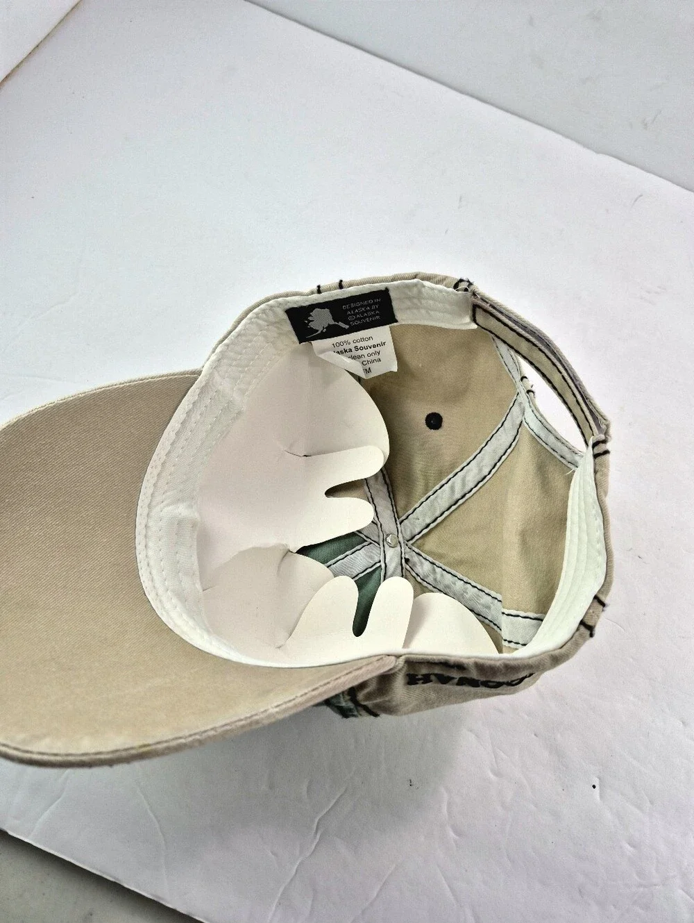 Alaska Polar Wear Souvenir 1959 Embroidered TwoTone Contrast Baseball Cap Hat OS